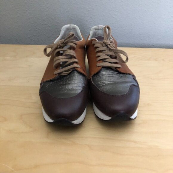 RACHEL COMEY Lace Up Leather Sneakers - Picture 4 of 5